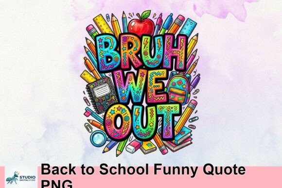 Back to School Funny Quote PNG