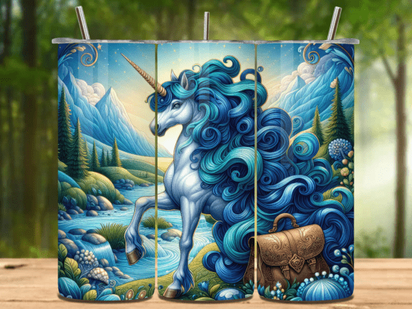 Back to School Unicorn Tumbler Wrap V.14