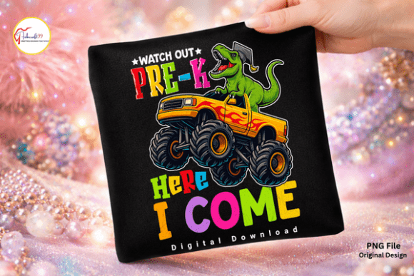 Monster Truck T-Rex Back to School PNG: A Practical Guide for Custom Apparel Designers