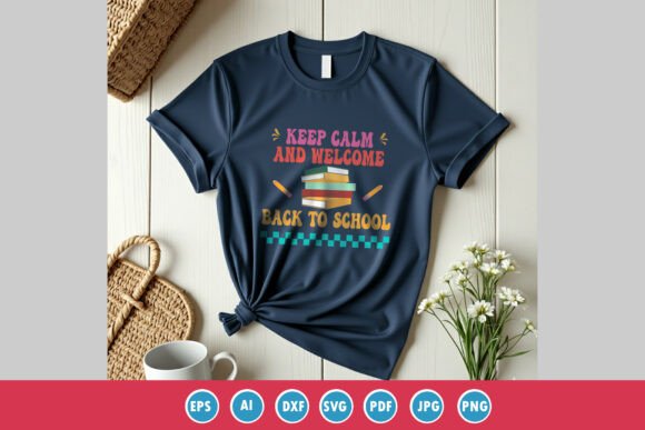 Revitalizing the Classroom with a Back to School Groovy Typography Shirt