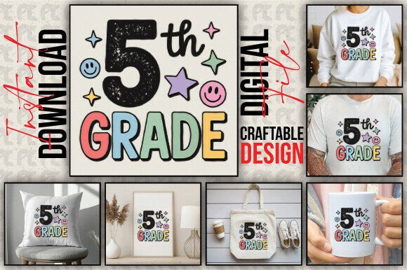 Unleash Your Creativity with the 5th Grade PNG Teacher Back to School PNG Collection